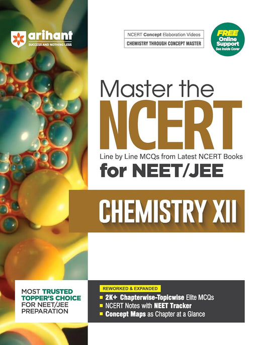 Arihant Master the NCERT Chemistry Class 12 for NEET/JEE 2026