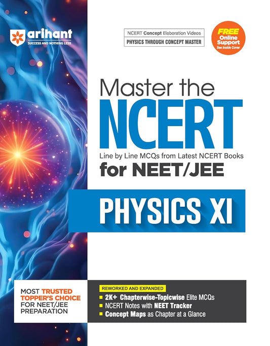 Arihant Master the NCERT Physics Class 11 for NEET/JEE 2026