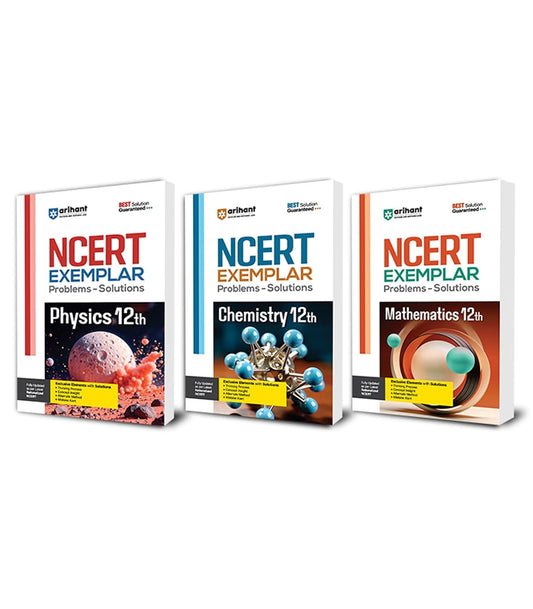 Arihant NCERT Exemplar Physics, Chemistry, Maths Class 12th For Exam 2025-26