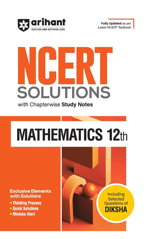 Arihant NCERT Solutions for Class 12th Mathematics