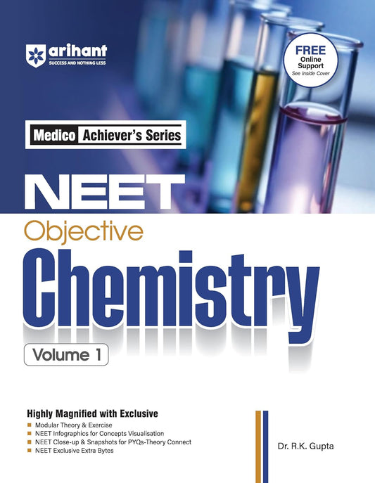 Arihant NEET Objective Chemistry Volume 1 For Exam 2025-26