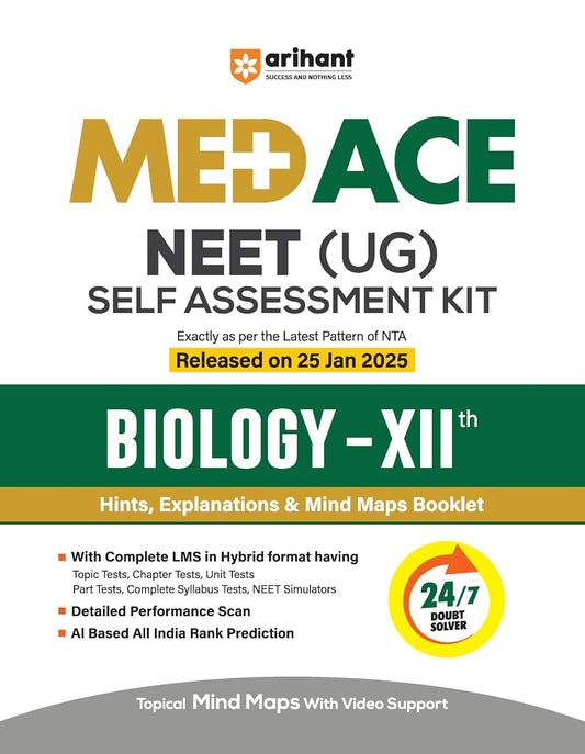 Arihant NEET (UG) Biology Self Assessment Kit For Class 12th For Exam 2025-26