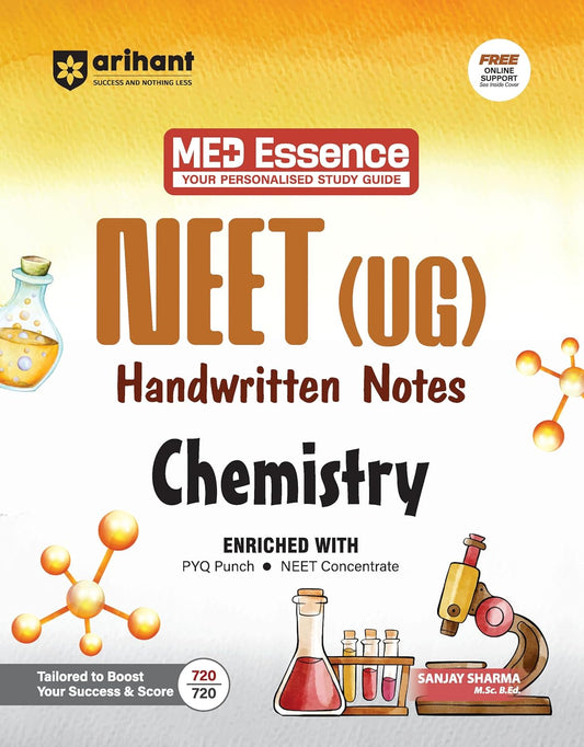 Arihant NEET (UG) Chemistry Handwritten Notes for Exam 2026