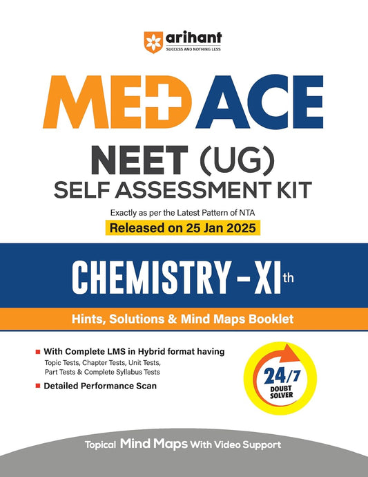 Arihant NEET (UG) Chemistry Self Assessment Kit For Class 11th For Exam 2025-26