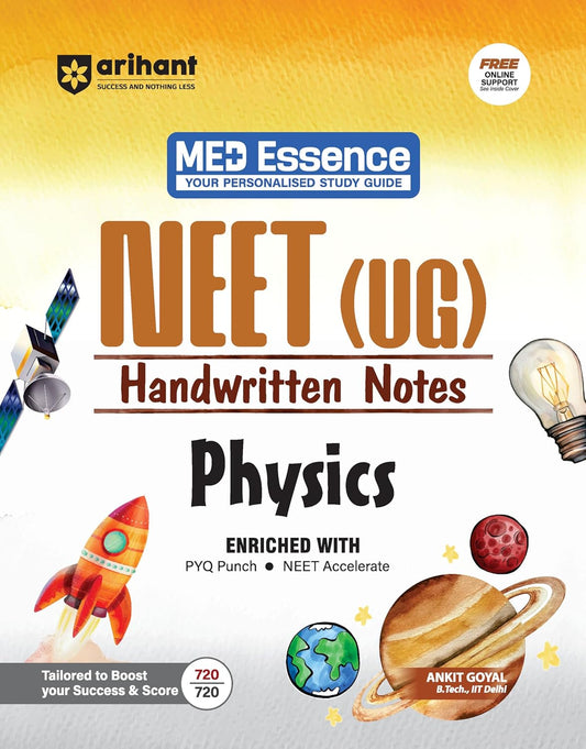 Arihant NEET (UG) Physics Handwritten Notes for Exam 2026