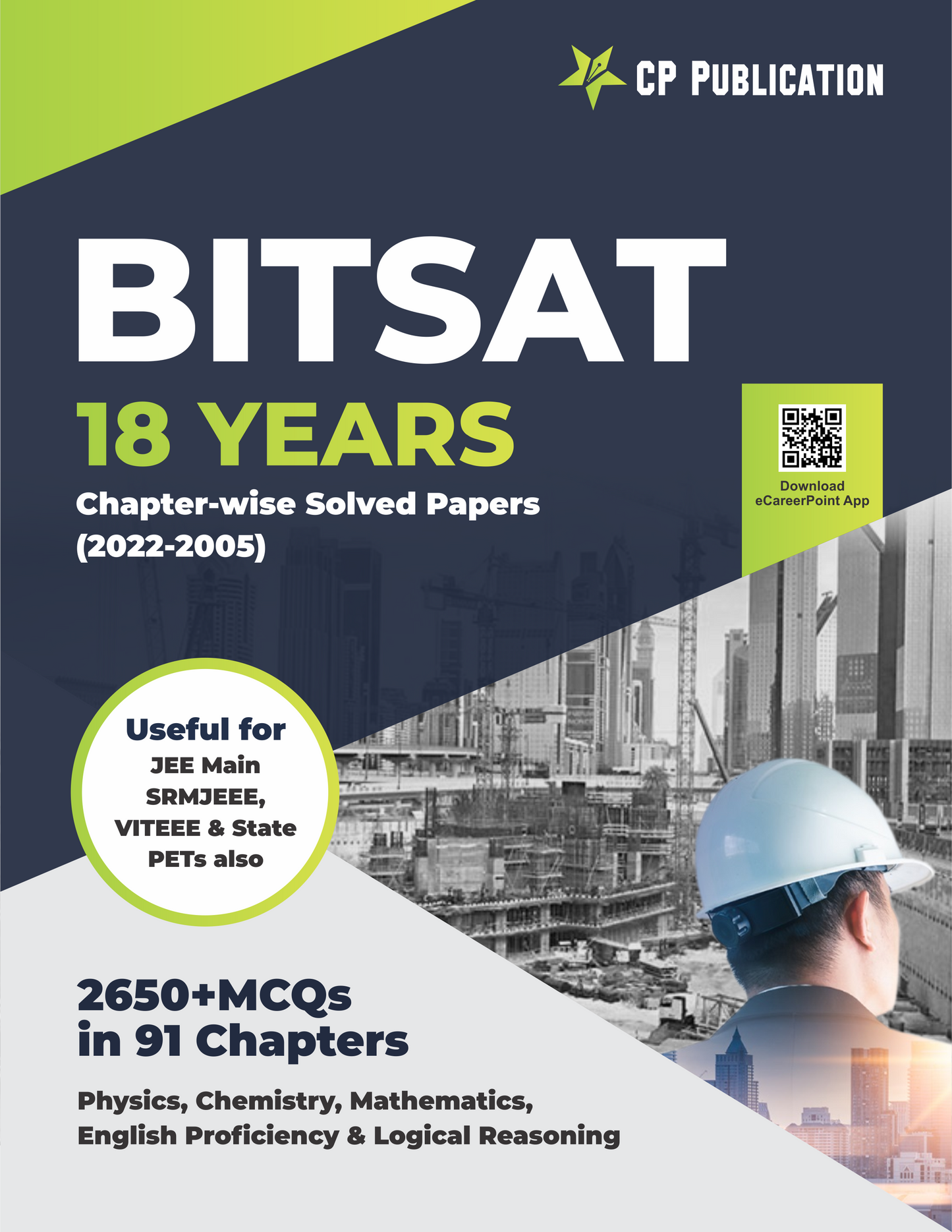 BITSAT 18 Years Chapter-wise Solved Papers (2022 - 2005)