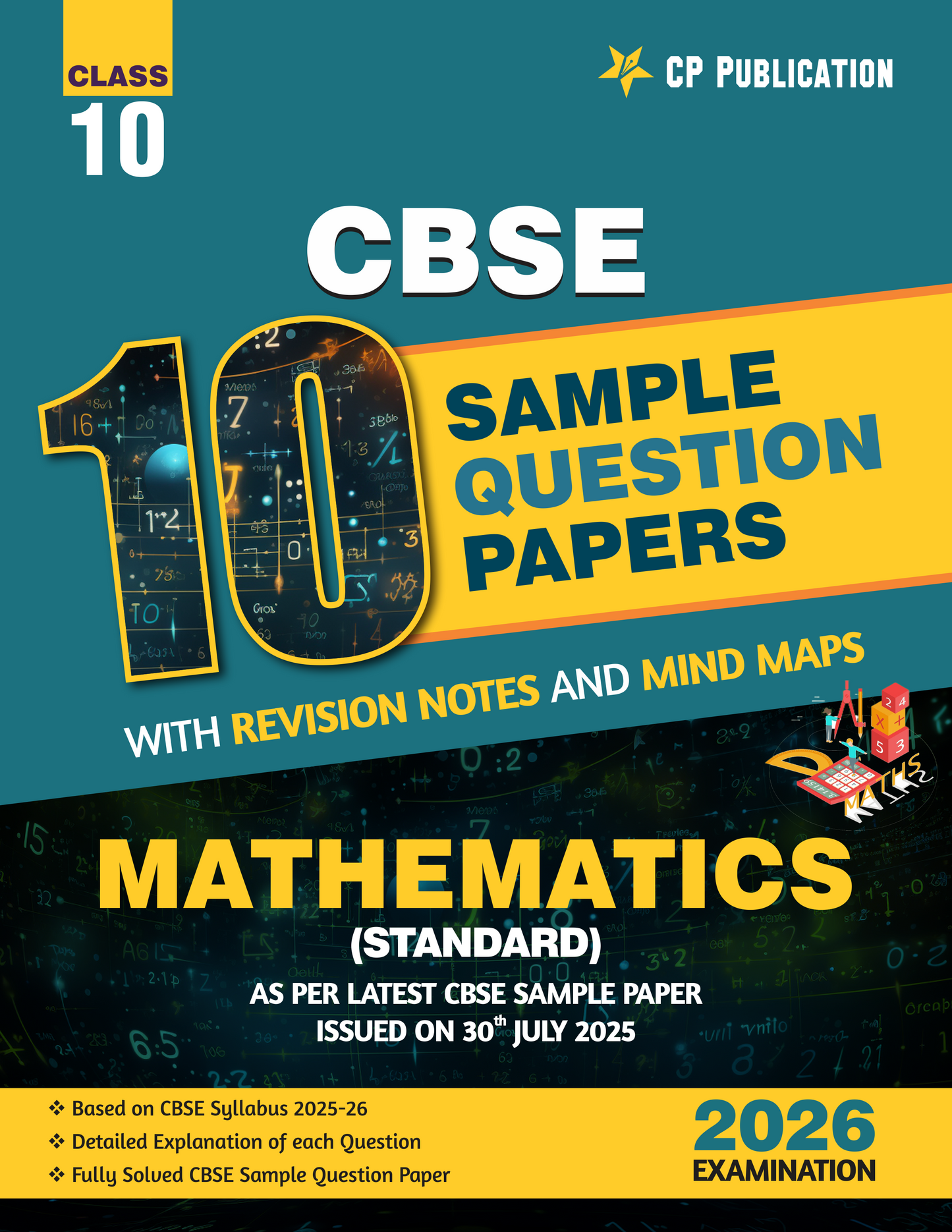 CBSE 10 Sample Question Papers Class 10 Mathematics (Standard) for 2026 Board Exam