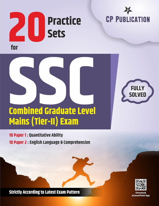 Career Point Kota- 20 Practice Sets SSC Combined Graduate Level Tier 2 Mains Exam