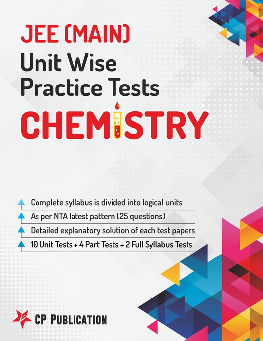JEE Main Chemistry - Unit wise Practice Test Papers By Career Point Kota