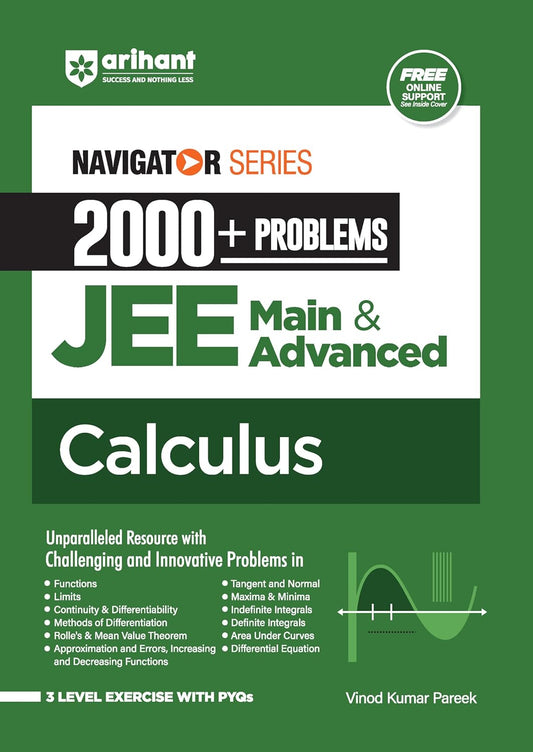 Navigator Series 2000 + Problems JEE Main & Advanced Calculus