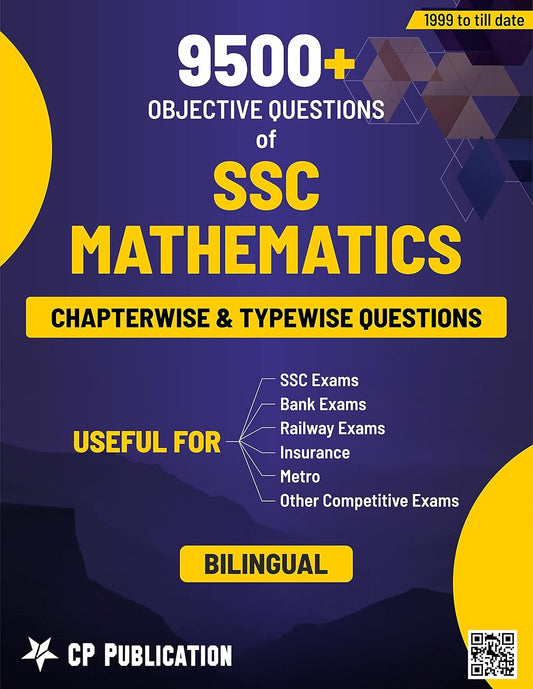 SSC Mathematics 1999-2020 Typewise Questions 9500+ Objective Questions [Bilingual]